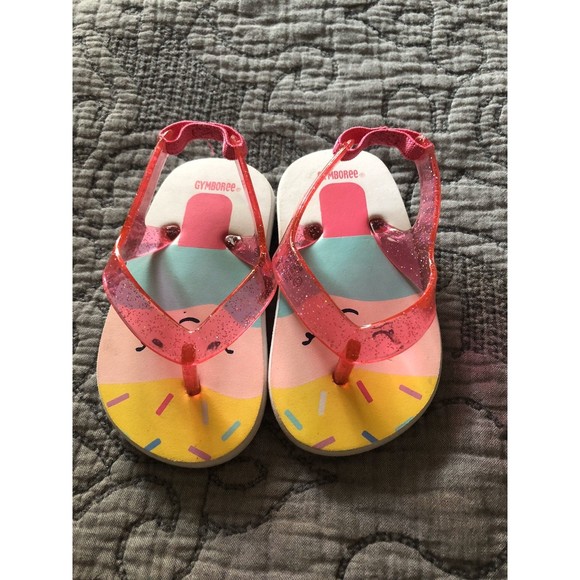 Gymboree NWOT Size 3-4 Sandals Flip Flop - Picture 1 of 1